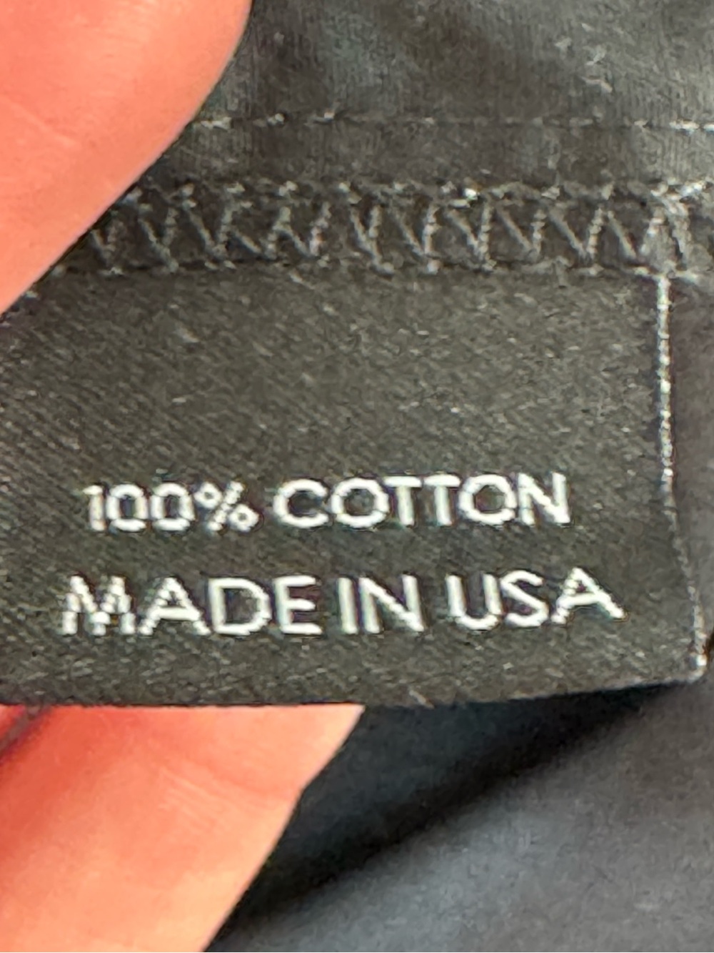 Proche 100% Cotton Poplin Button Down Black Shirt Size Small Vguc — image 3 of 3